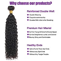 Seekomi Water Wave Bundles 12A Brazilian Virgin 28 Inch Single Water Wave Human Hair Bundles 100 Unprocessed Water Wave Bundles