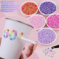 12600Pcs Resin Jelly Rhinestones With Tweezers For Crafting Mixedcolor 4Mm Non Hotfix Flatback Gems Bedazzling Crystal For Di