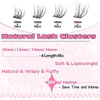 Lash Clusters Eyelash Extensions Wispy Eyelash Clusters 120Pcs Individual Lash Extensions Natural Cluster Lashes By Ruairie