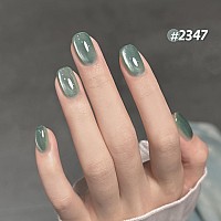 Gaoy Cat Eye Gel Nail Polish Set With Magnet For Jelly Green Glitter Holographic Cat Eye Salon Gel Manicure And Nail Art Diy At