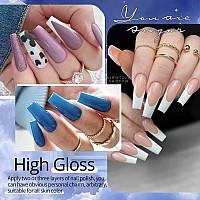 Ur Sugar Fall Winter Gel Nail Polish Set 12 Colors Brown Grey Blue Black White Red Glitter Gel Polish Set Black Sliver Glitter