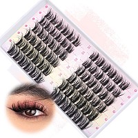 Natural Lash Clusters Eyelash Extensions Cat Eye Wispy Lash Extensions Fox Eye Fluffy Eyelash Clusters 12Mm 14Mm 16Mm Individual