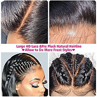 360 Lace Front Wigs Human Hair Pre Plucked Body Wave Frontal 360 Wig Human Hair Full Lace Human Hair Wigs 200 Density Hd Lace