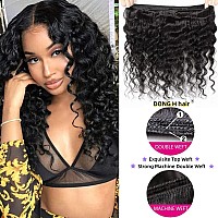 Dong H Hair Loose Deep Wave Bundles 12A Loose Deep Wave Bundles Human Hair 24 24 24 300G 100 Unprocessed Brazilian Virgin Hu