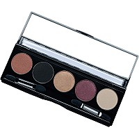 Pure Ziva Cleopatra Shimmer White Purple Burgundy Gold Bronze Black And Copper Penny Vegan Eyeshadow Palette Talc Paraben