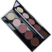 Pure Ziva Matte Rose Pink Vegan Eyeshadow Palette Talc Paraben Cruelty Free