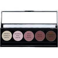 Pure Ziva Matte Rose Pink Vegan Eyeshadow Palette Talc Paraben Cruelty Free