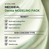 Mediheal Derma Modeling Pack Teatree2 Rapid Cooling For Soothing Skin Easy Diy Home Spa Kits Hydrating Icy Jelly Mask For