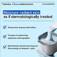 Mediheal Derma Modeling Pack Hyaluronate2 Deep Hydrating For Moist Skin Easy Diy Home Spa Kits Hydrating Icy Jelly Mask