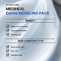 Mediheal Derma Modeling Pack Hyaluronate2 Deep Hydrating For Moist Skin Easy Diy Home Spa Kits Hydrating Icy Jelly Mask