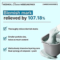 Mediheal Derma Modeling Pack Madecassoside2 Relieving Blemish Marks For Clear Skin Easy Diy Home Spa Kits Hydrating Icy