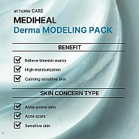 Mediheal Derma Modeling Pack Madecassoside2 Relieving Blemish Marks For Clear Skin Easy Diy Home Spa Kits Hydrating Icy