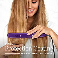 Remington 1 Flat Iron Hair Straightener With Antistatic Technology 30Second Heat Up 60 Minute Auto Shutoff 30 Longer C