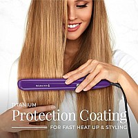 Remington 1 Flat Iron Hair Straightener With Antistatic Technology 30Second Heat Up 60 Minute Auto Shutoff 30 Longer C