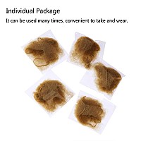 Zonon Bun Hair Nets Invisible Elastic Edge Mesh And U Shaped Pins Set 50Pcs Individual Package Invisible Hair Nets 40Pcs U Sha