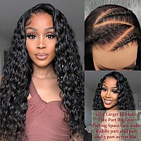 Beauty Forever Pre Everything Water Wave Lace Front Wigs Human Hair 13X4 Hd Lace Glueless Lace Frontal Wigs For Women Pre Plucke