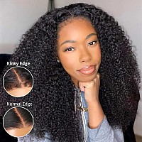 Beauty Forever Bye Bye Knots Wig 7X5 Preeverything 4C Kinky Curly Edges Put On And Go Glueless Wigs With Invisible Knots Pre Cu