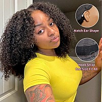 Beauty Forever Bye Bye Knots Wig 7X5 Preeverything 4C Kinky Curly Edges Put On And Go Glueless Wigs With Invisible Knots Pre Cu