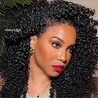 Beauty Forever Bye Bye Knots Wig 7X5 Preeverything 4C Kinky Curly Edges Put On And Go Glueless Wigs With Invisible Knots Pre Cu