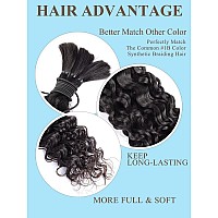 Water Wave Braiding Hair 100G 14 Inch Natural Black Deep Wave Bulk Human Hair For Braiding No Weft Bundle Brazilian Virgin Curly