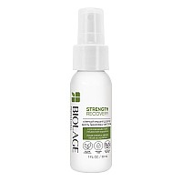 Biolage Strength Recovery Leavein Conditioner Spray Hair Repairing Heat Protectant Detangler Strengthens Prevents Damag