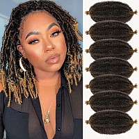 Marley Twist Braiding Hair 12 Inch 7 Packs Ombre Honey Blonde Spring Twist Hair Springy Afro Twist Hair Soft Marley Hair For Wra