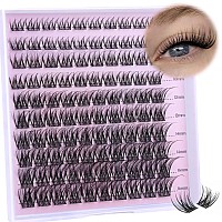 Lash Clusters Eyelash Extensions Wispy Eyelash Clusters Lash Extension 100Pcs 816Mm Natural Individual Lashes Fluffy Cluster La