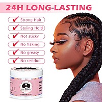 Edge Control Wax For Women Strong Hold Nongreasy Edge Control Smoother Edge Tamer Edge Wax Styling Tamer Edge Control For Blac