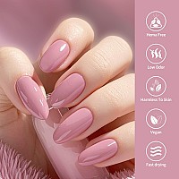 Venalisa Pink Gel Nail Polish 1 Pcs Nude Pink Color Gel Polish Soak Off Uv Gel Diy At Home Manicure Salon Nail Art For Girls Wom