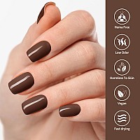 Venalisa Brown Fall Gel Nail Polish 1 Pcs Coffee Brown Color Fall Gel Polish Soak Off Uv Gel Diy At Home Manicure Salon Nail Art