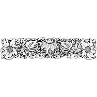 Haquil Vintage Flower Rectangular Hairclip Hair Clip Vintage Viking Celtic Knot Protection Hair Clip Barrettes Gift For Women