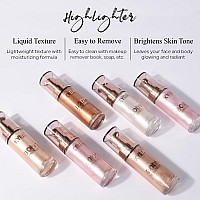 Kyda Body Luminizer Waterproof Moisturizing And Glow For Face Body Radiance All In One Makeup Face Body Glow Illuminator B