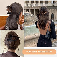 Mehayi 9 Pack Matte Hair Clips For Women And Girls 3 Styles Colors Nonslip Small Cute Jaw Clips Strong Hold For Thick Thin Fine