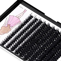 Dedila 822Mm To Choose 20D40D60D80D100D Individual False Eyelashes Makeup Cluster Eyelashes Thickness 007Mm D Curl Natural