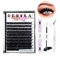 Dedila 822Mm To Choose 20D40D60D80D100D Individual False Eyelashes Makeup Cluster Eyelashes Thickness 007Mm D Curl Natural