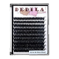 Dedila 822Mm To Choose 20D40D60D80D100D Individual False Eyelashes Makeup Cluster Eyelashes Thickness 007Mm D Curl Natural