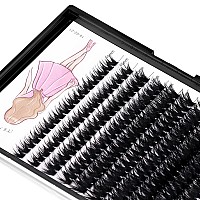 Dedila 822Mm To Choose 20D40D60D80D100D Individual False Eyelashes Makeup Cluster Eyelashes Thickness 007Mm D Curl Natural