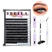 Dedila 822Mm To Choose 20D40D60D80D100D Individual False Eyelashes Makeup Cluster Eyelashes Thickness 007Mm D Curl Natural