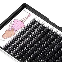 Dedila 822Mm To Choose 20D40D60D80D100D Individual False Eyelashes Makeup Cluster Eyelashes Thickness 007Mm D Curl Natural