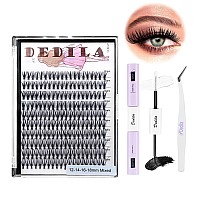 Dedila 822Mm To Choose 20D40D60D80D100D Individual False Eyelashes Makeup Cluster Eyelashes Thickness 007Mm D Curl Natural