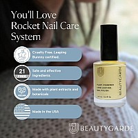 Beautygarde Rocket Fuel Longwear Nail Polish New Beginnings Promotes Strengthening And Growth Crueltyfree 21Free Vegan