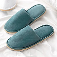 612 Pairs Spa Slippers Washable Reusable Closed Toe Disposable Indoor Hotel Slippers Soft Home Coral Fleece Slipper Super S