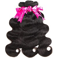 Wingirl Body Wave Human Hair 3 Bundles Double Weft 10A Brazilian Hair Bundles