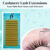 Yellow Lash Extension Volume Eyelashes Extensions 005 Cc 815Mm Lash Tray Individual Lash Extensions Classic Lash Extensions So