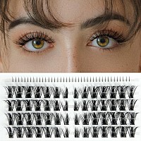 Lankiz Manga Lash Clusters Wispy Individual Lashes With Bottom Lashes Anime Cosplay Eyelashes Extension Diy Manhua False Mink