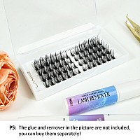 Lankiz Manga Lash Clusters Wispy Individual Lashes With Bottom Lashes Anime Cosplay Eyelashes Extension Diy Manhua False Mink