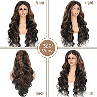 Keabalo Ombre Lace Front Wig Human Hair 1B30 Highlight Body Wave Lace Front Wigs Human Hair Pre Plucked 13X4 Hd Lace Frontal Co