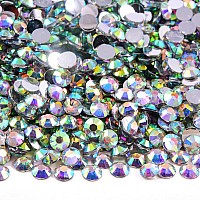 Blinginbox 50000Pcs Flatback Rhinestones Resin Non Hotfix Rhinestones Large Quantity Wholesale For Crafts Diy Creative Design Cl