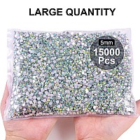 Blinginbox 50000Pcs Flatback Rhinestones Resin Non Hotfix Rhinestones Large Quantity Wholesale For Crafts Diy Creative Design Cl