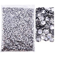 Blinginbox 50000Pcs Flatback Rhinestones Silver Backing Resin Non Hotfix Rhinestones Large Quantity Wholesale For Crafts Creativ